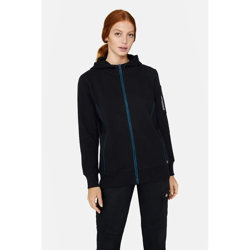 Dickies Dam Perfomance Hoodie - Svart