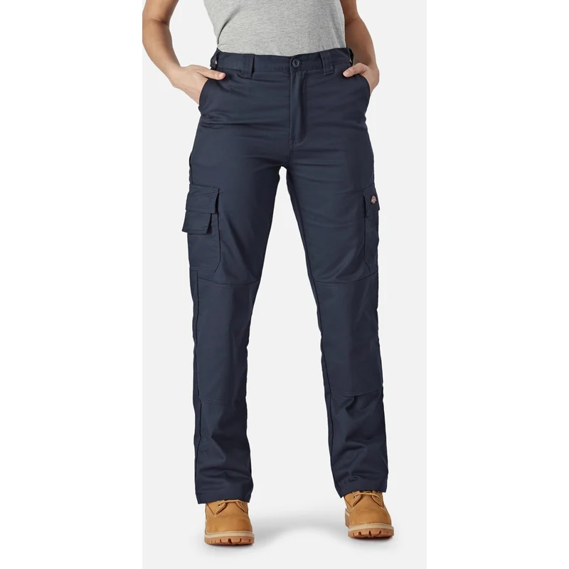 Dickies Flexbyxor för kvinnor - Mörkblå
