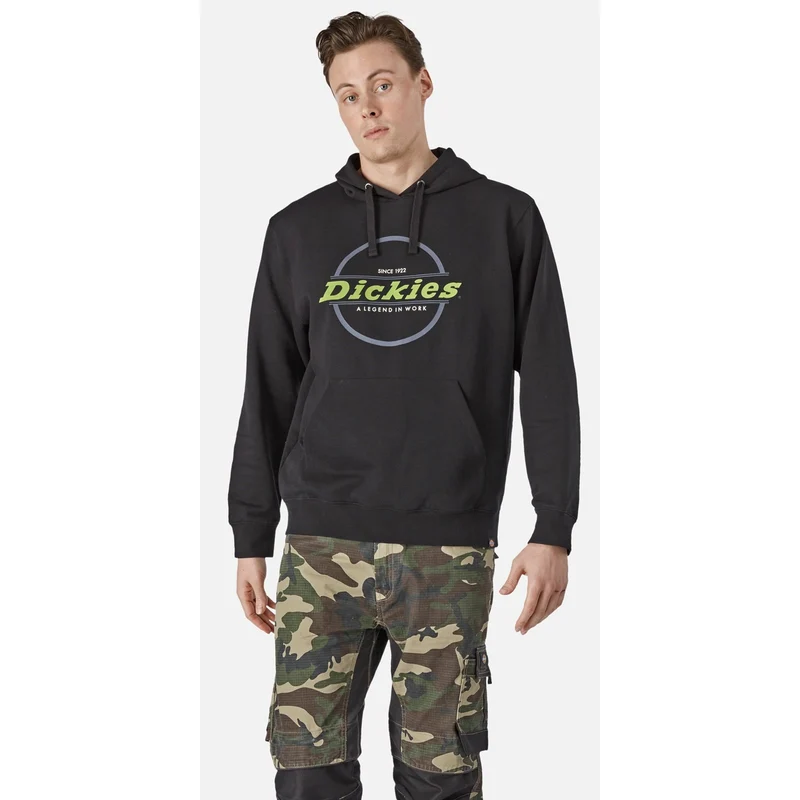 Dickies Towson Graph Hoodie för herr - Svart