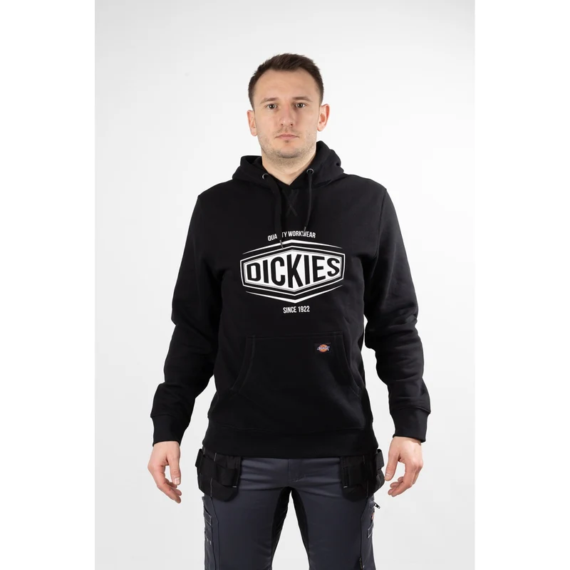 Dickies Rockfield hoodie för herr - Svart