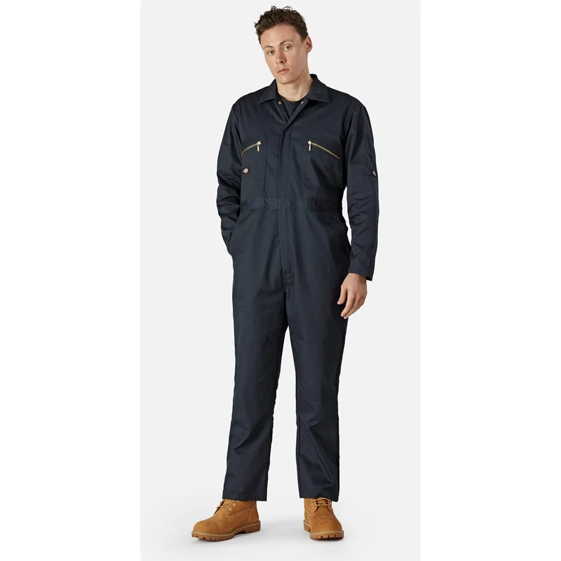 Dickies Redhawk-overall för män - Mörkblå