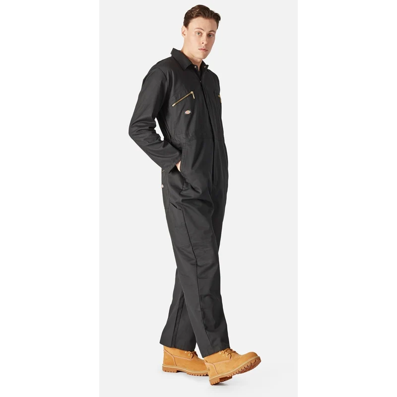 Dickies Redhawk-overall för män - Svart