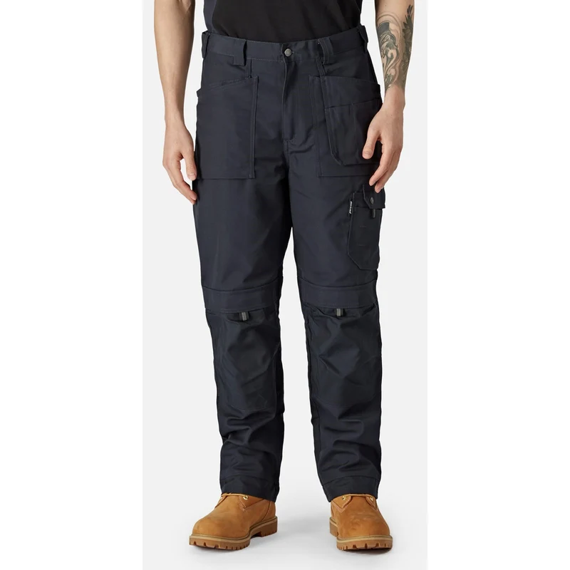 Dickies Herr Eisenhower byxor med flera fickor - mörkblå