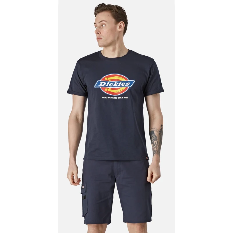Dickies Denison T-shirt för män - Mörkblå