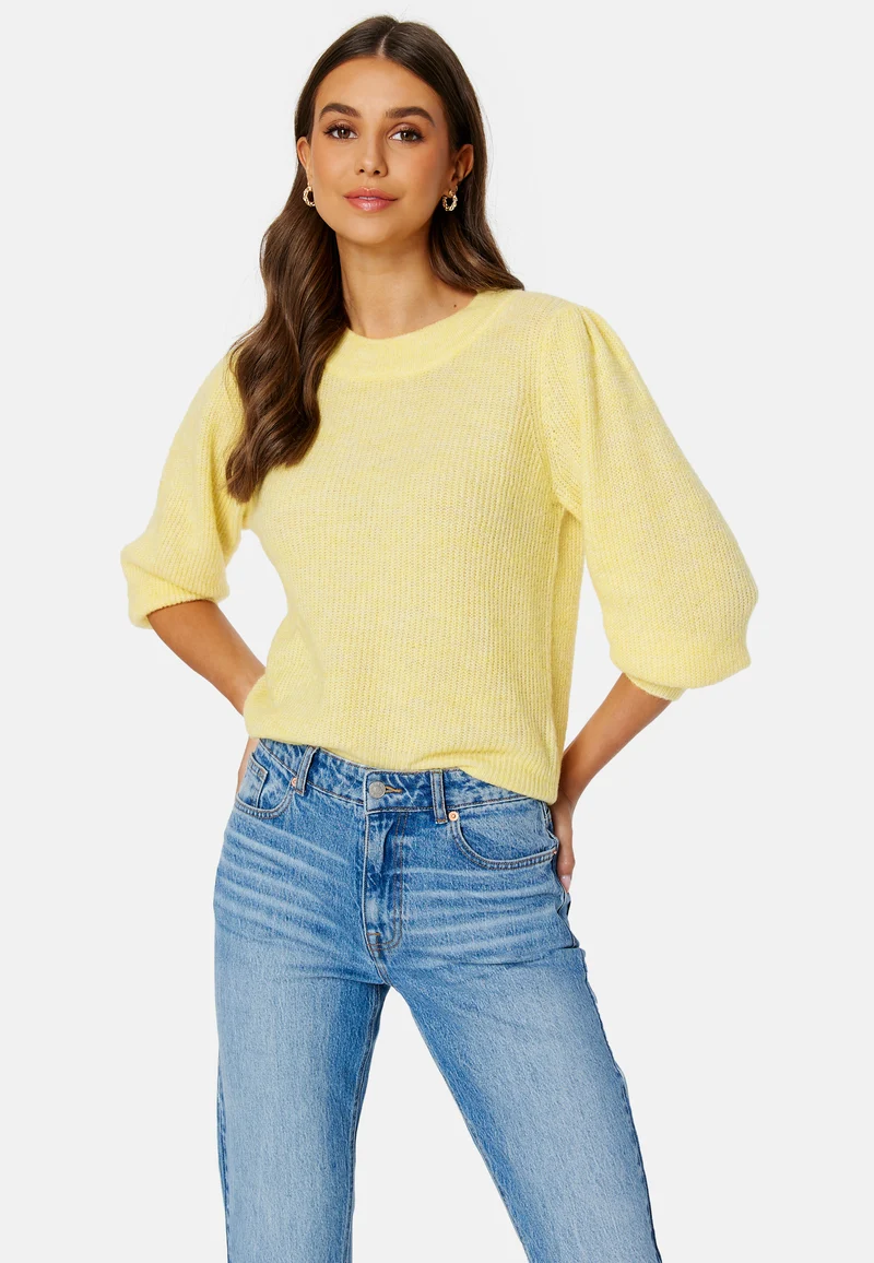 Vigga 3/4 Rib Pullover