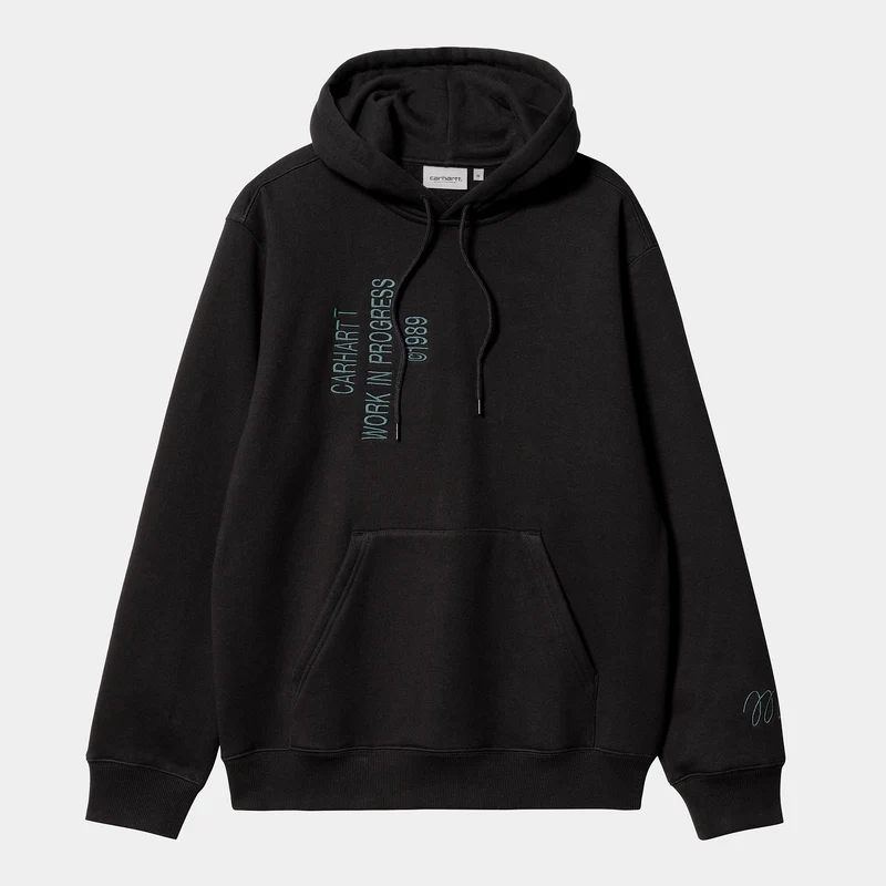 Carhartt WIP Herr Signature Sweat Hoody - Svart