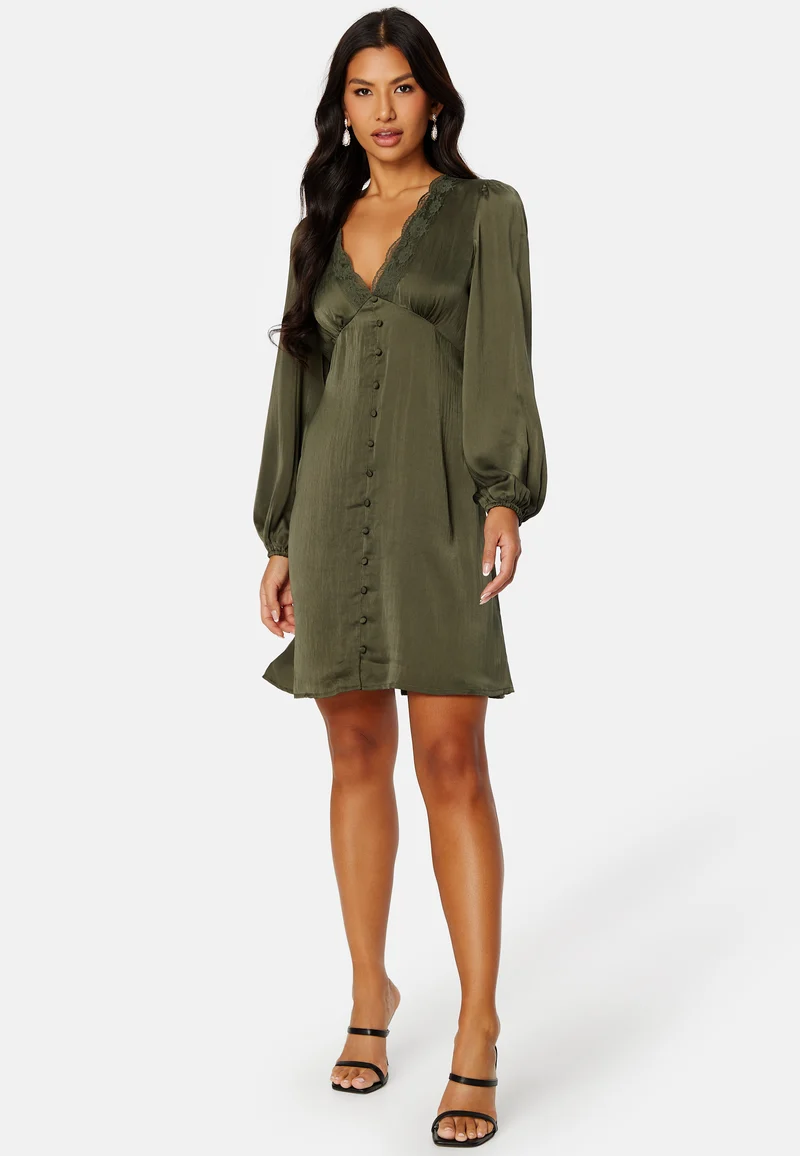 Lucinda satin dress