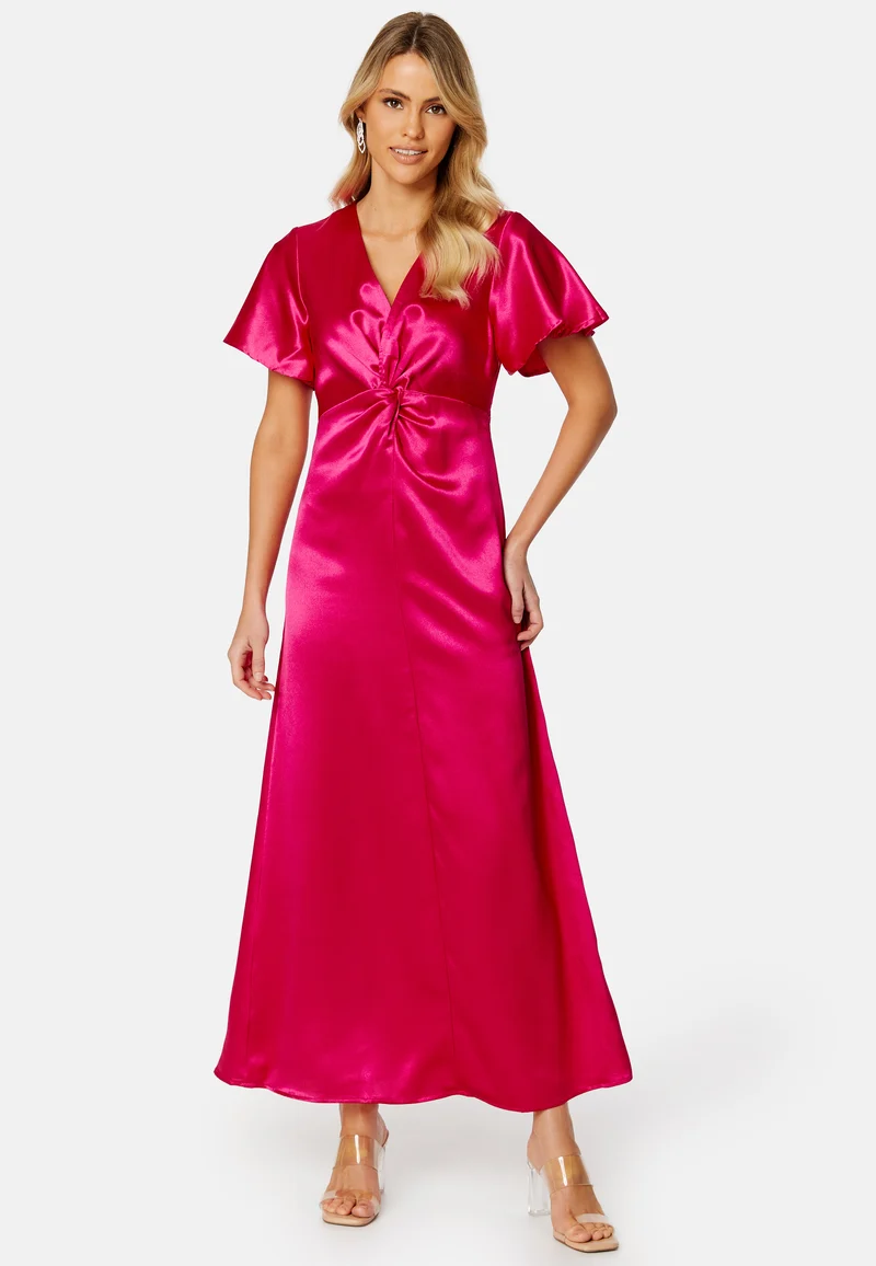 Sittas V-Neck S/S Maxi Dress
