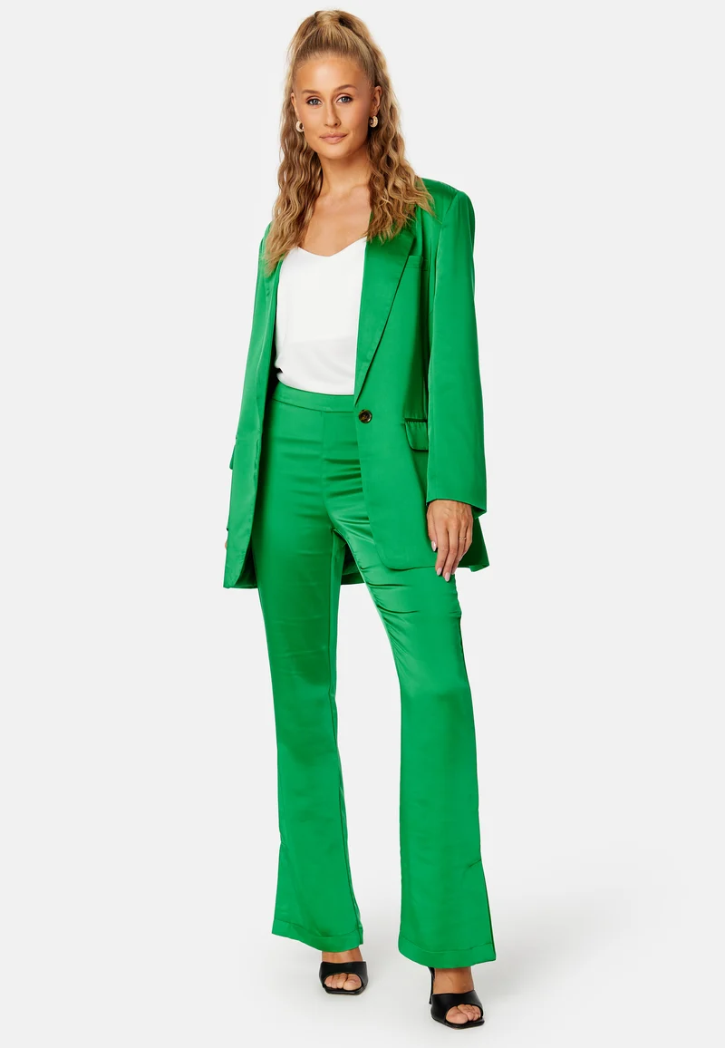 Paige-Mayra Flared Slit Pant