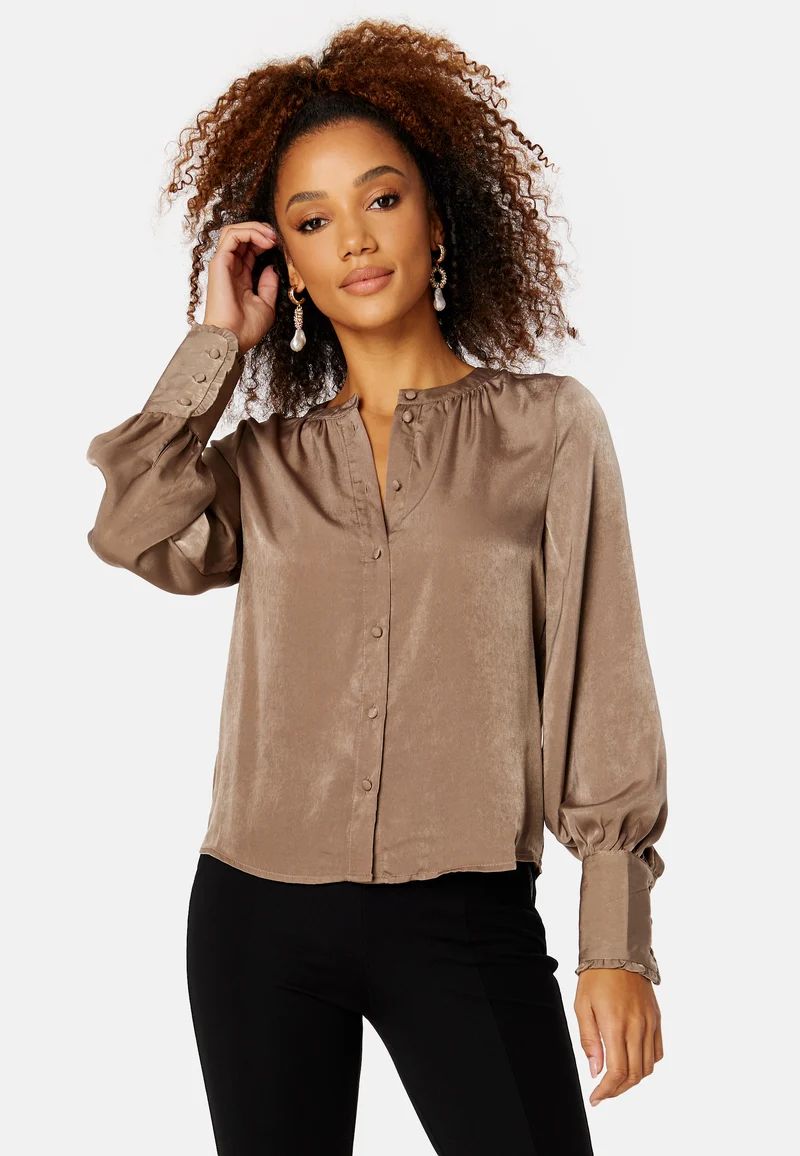 Friday L/S Button Down Top