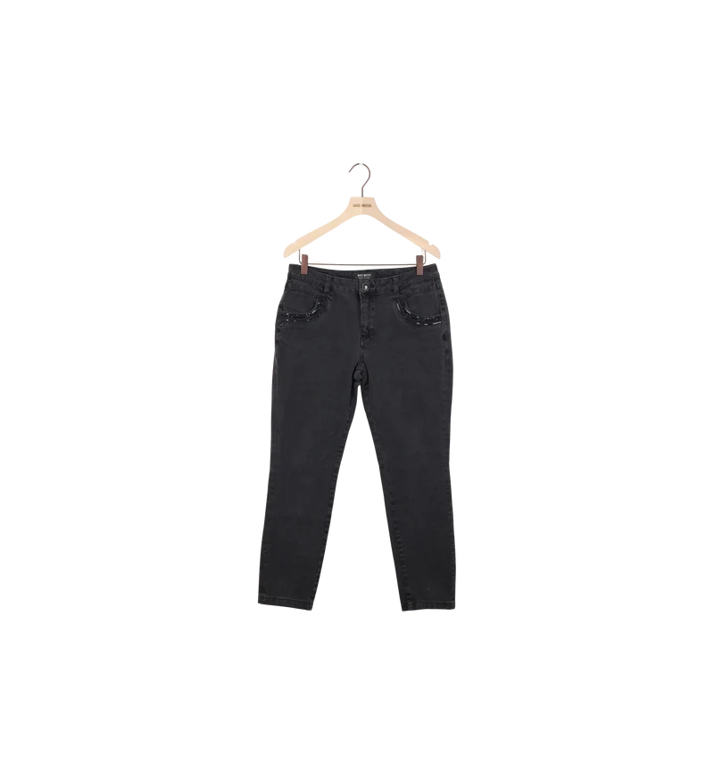 ReLoved - MMNaomi Shine Black Jeans / 31