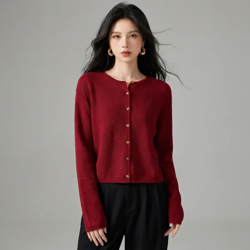 Cardigan Chic Col Rond