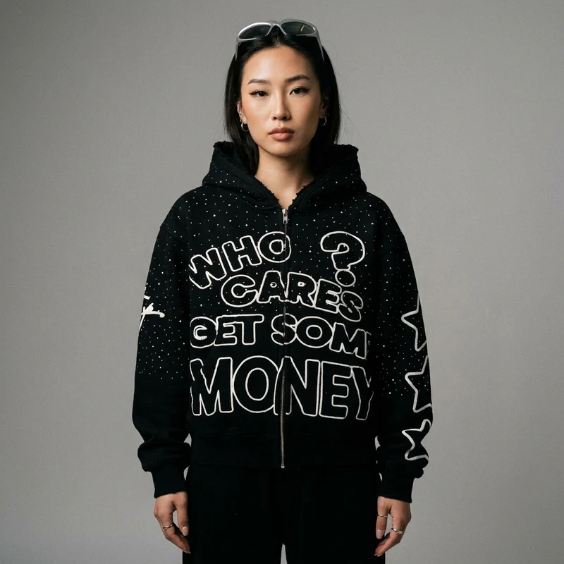 Cardigan Zippé Oversize