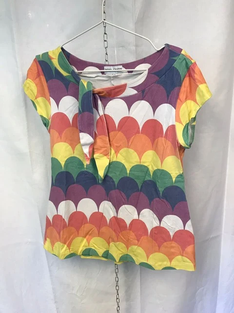 Secondhand: Sanna - Rainbow (washed out effect) - L