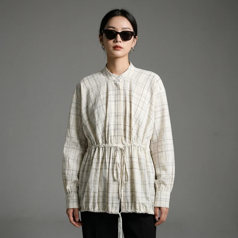 Chemise Loose Design Coréen