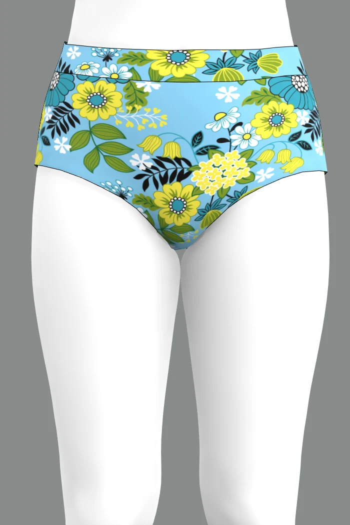 Helena high waist - Lullaby blue