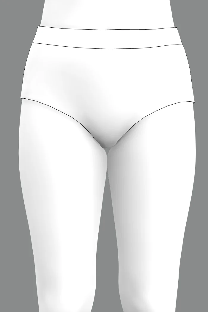 Helena high waist - White