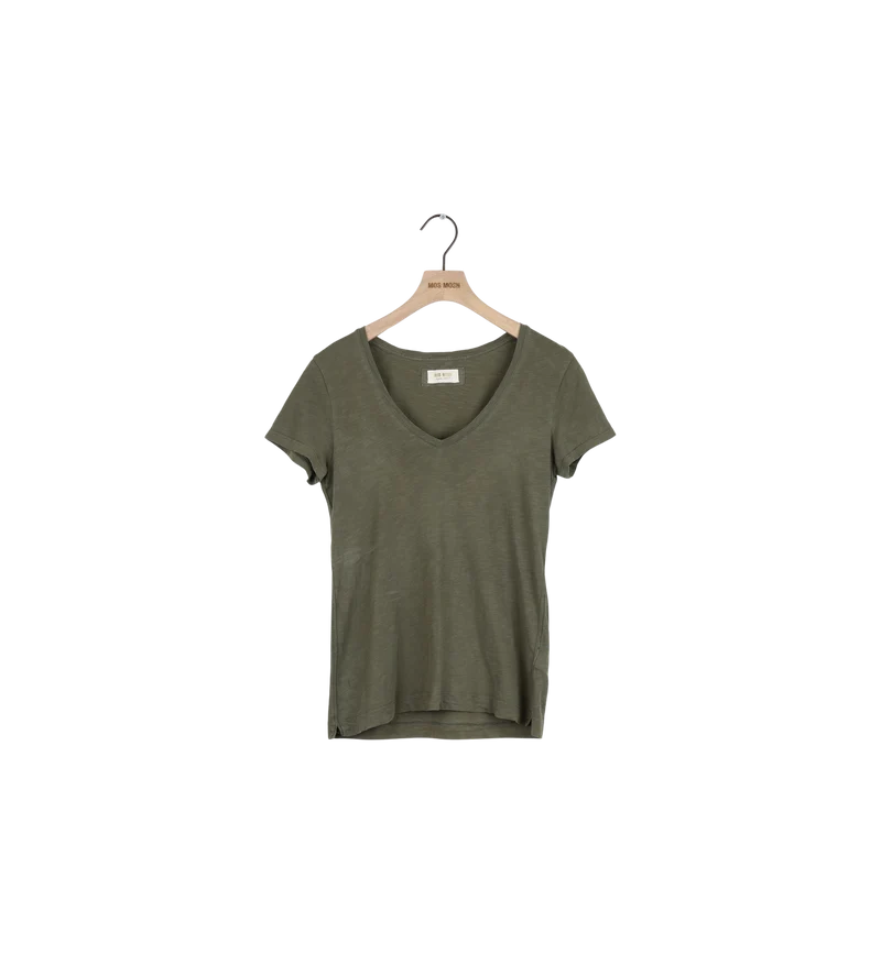 ReLoved - MMArden Organic V-Neck Tee / XS