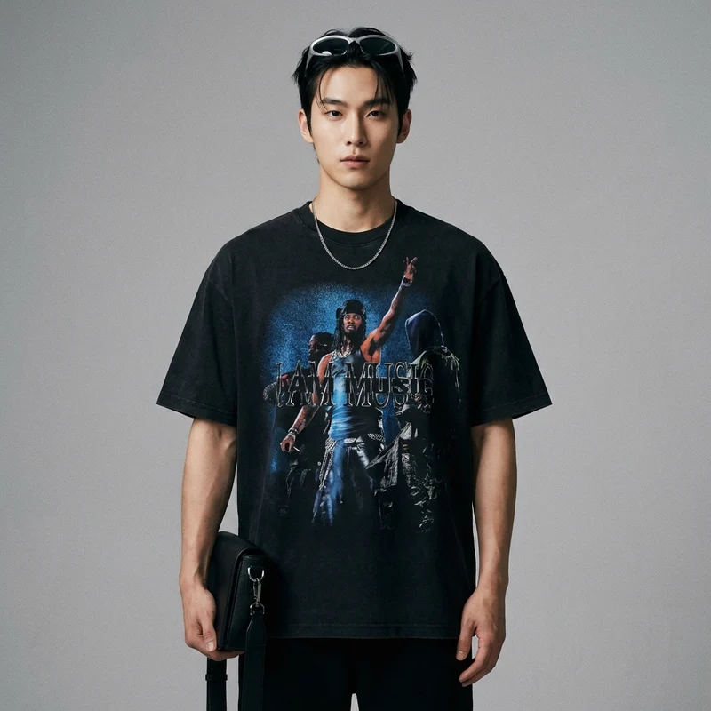 T-Shirt Imprimé Streetwear