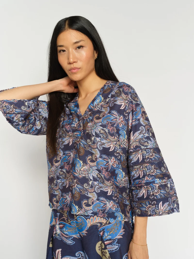 MMAleysa Paisley Blouse