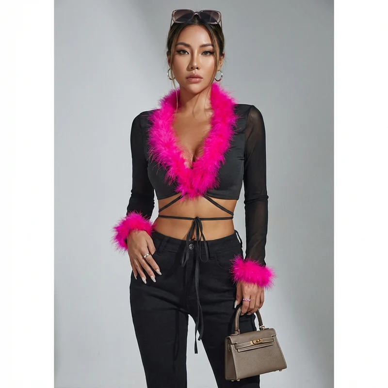 Cardigan Court Décolleté V