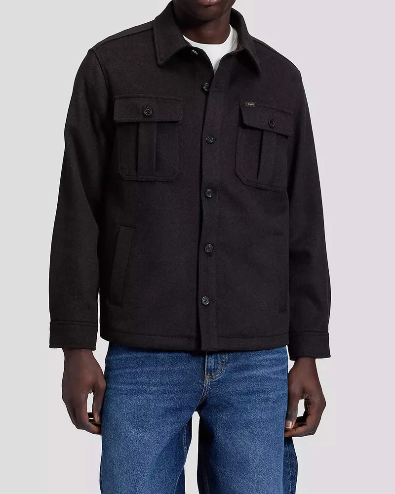 Utility Wool Overshirt