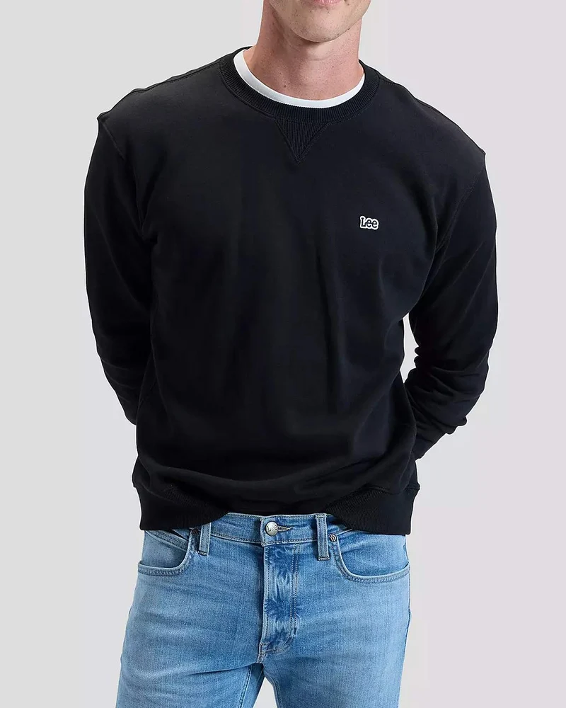 Regular Patch Crew Sweatshirt