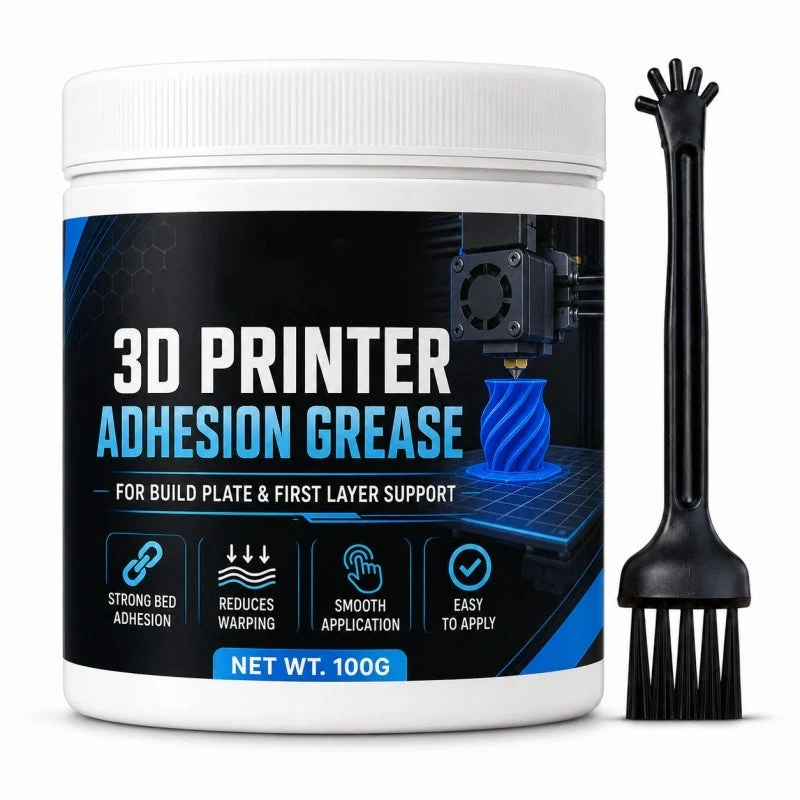 AdhesionGrease - 3D Skrivare Adhesionsfett för Pålitliga Första Lager