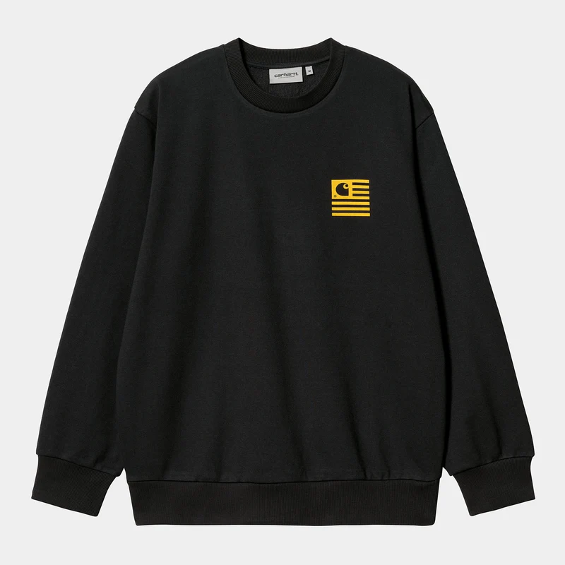 Carhartt WIP Herr Coast Sweat Top - Dark Navy