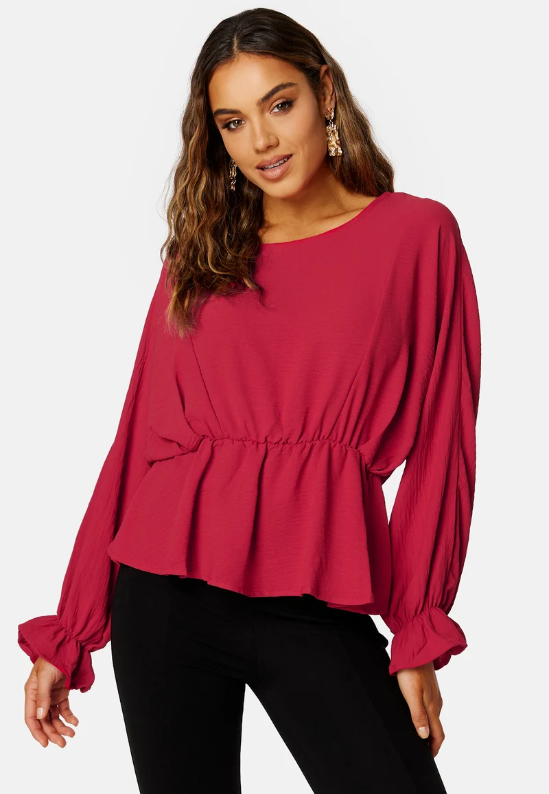 Flore LS O Neck Top