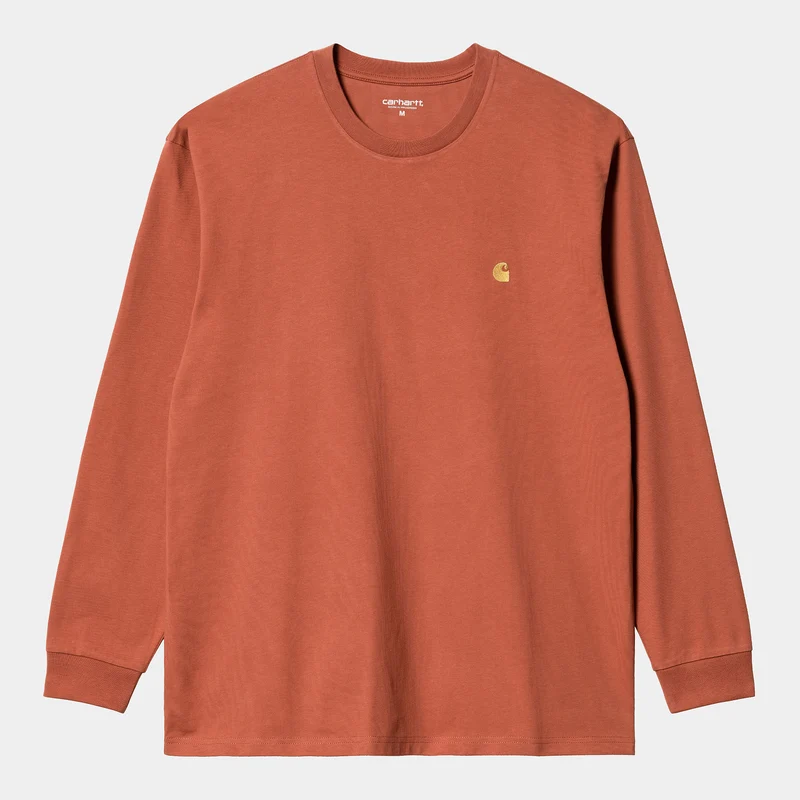 Carhartt WIP Chase långärmad t-shirt för män - Phoenix