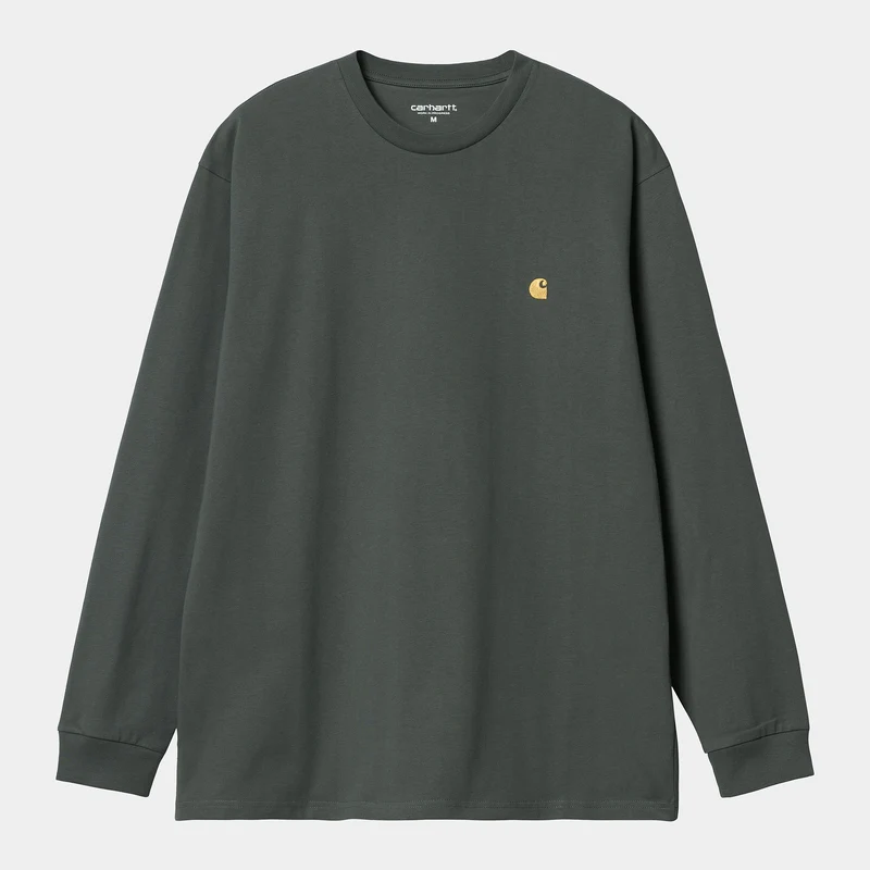 Carhartt WIP Chase långärmad t-shirt för män - Jura