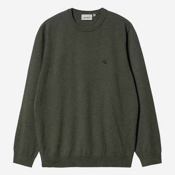 Carhartt WIP Madison stickad tröja för herr - buxbom