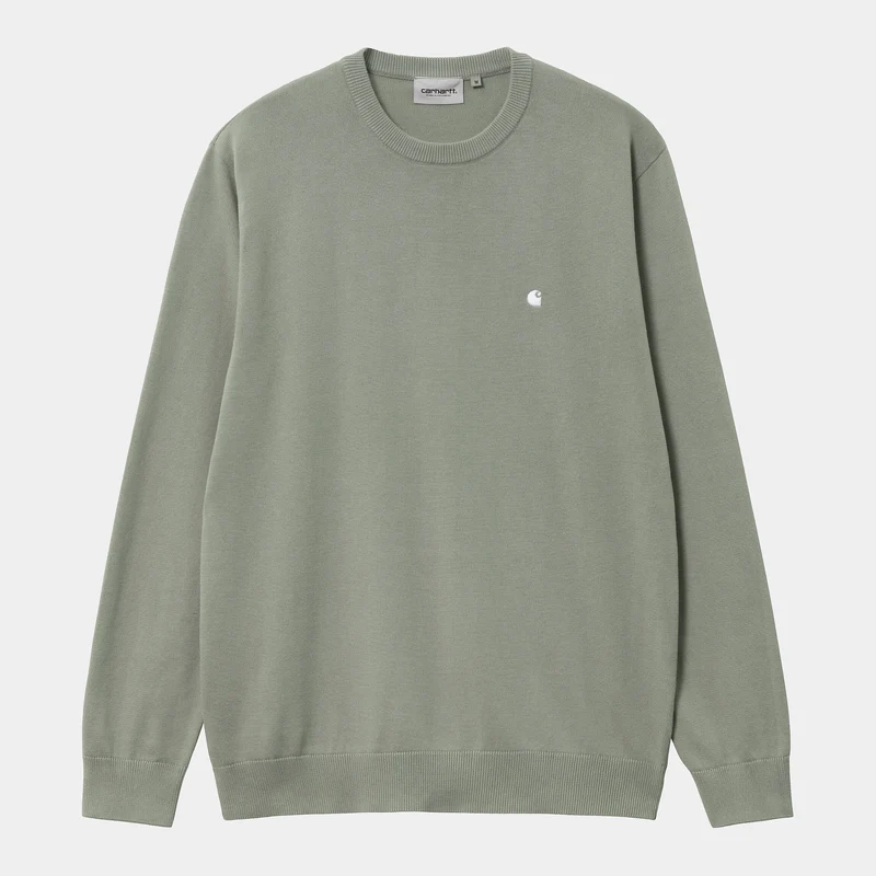 Carhartt WIP Madison stickad tröja för herr - Yucca
