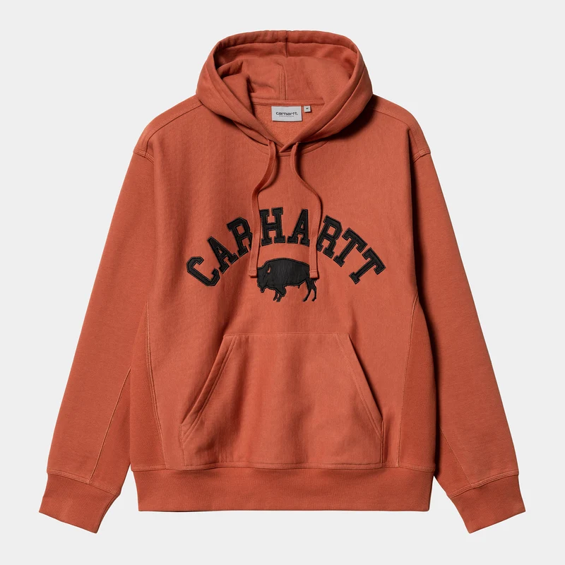 Carhartt WIP Herr Locker Sweat Hoodie - Phoenix / Svart