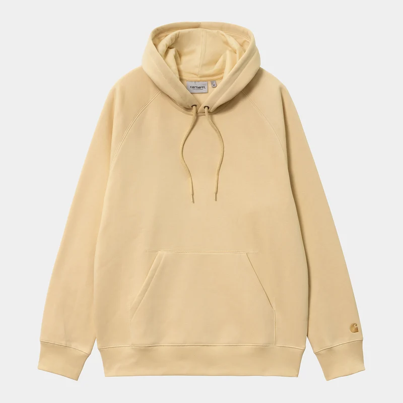 Carhartt WIP Herr Chase Sweat Hoodie - Citron