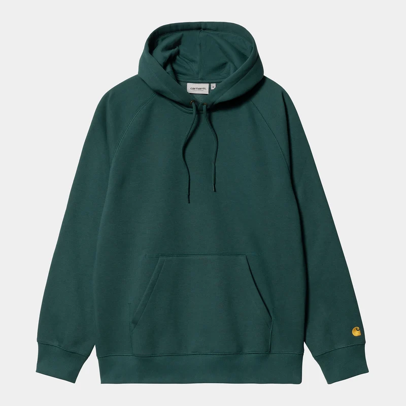 Carhartt WIP Herr Chase Sweat Hoodie - Botanic