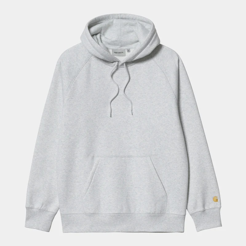 Carhartt WIP Herr Chase Sweat Hoodie - Ash Heather