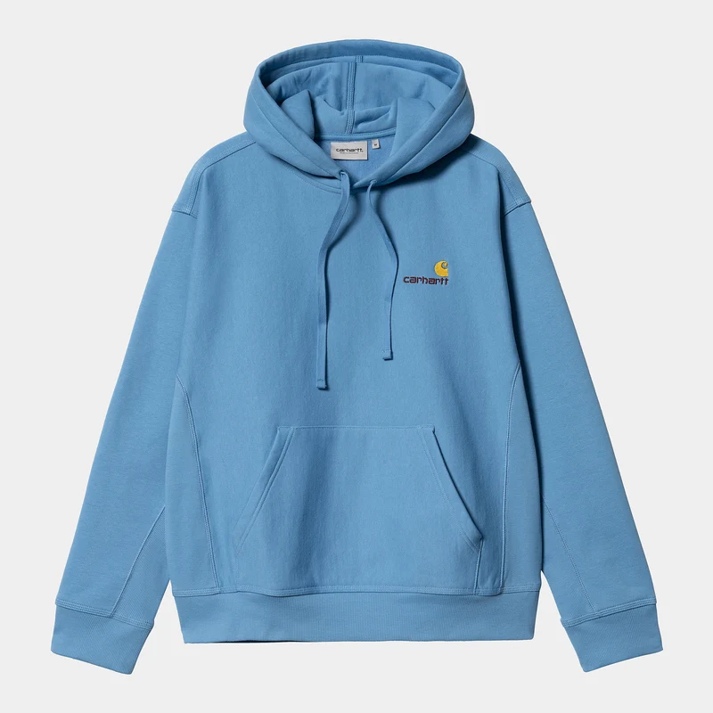 Carhartt WIP Herr American Script Träningströja - Piscine