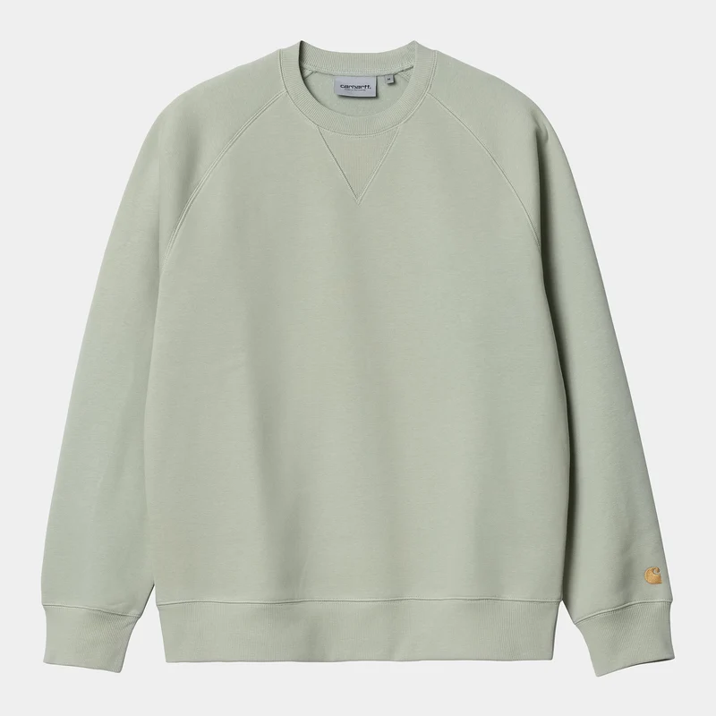 Carhartt WIP Chase Sweat Top för män - Agave