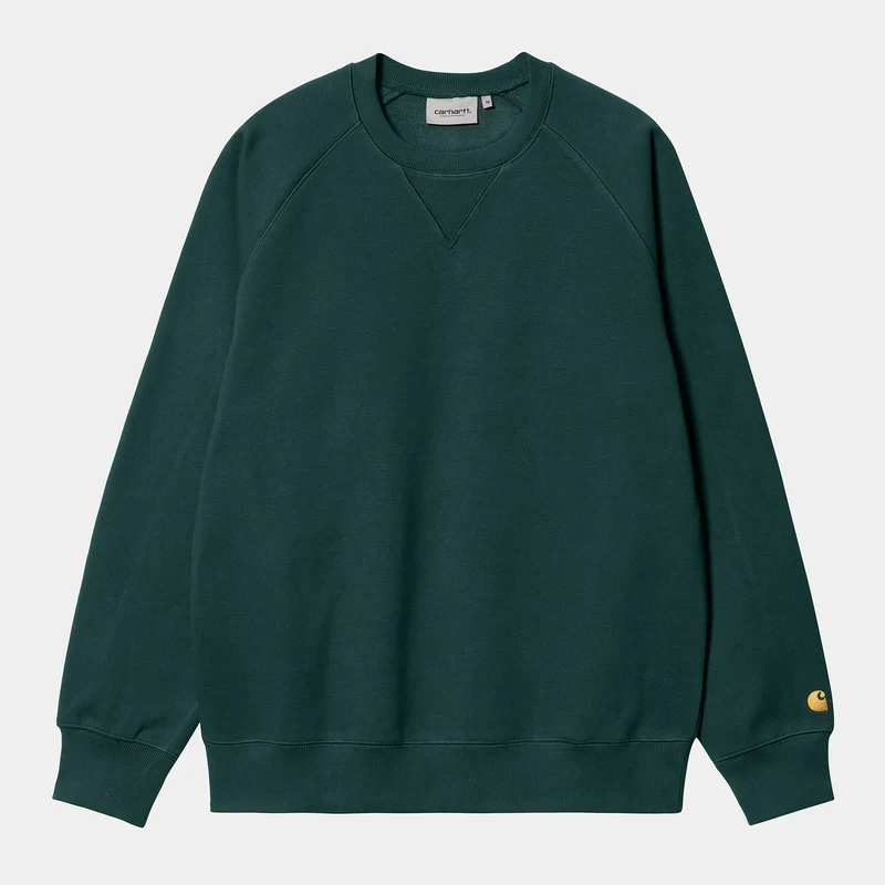 Carhartt WIP Chase Sweat Top för män - Botanic
