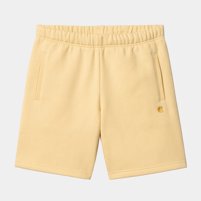 Carhartt WIP Män Chase Sweat Short - Citron