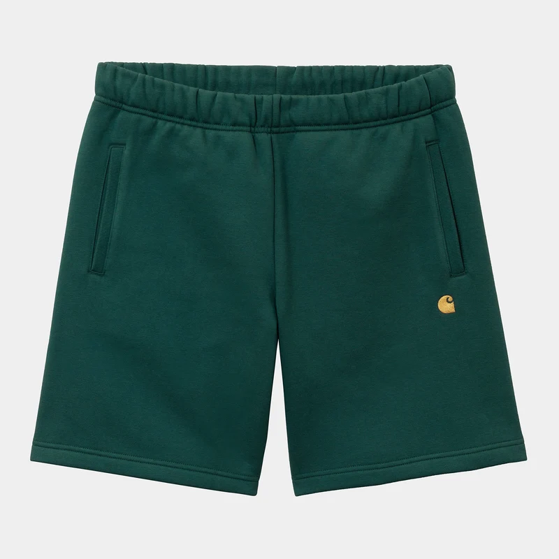 Carhartt WIP Män Chase Sweat Short - Botanic