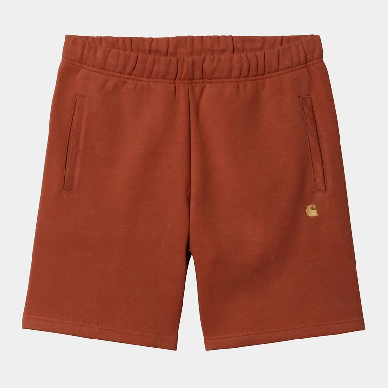 Carhartt WIP Män Chase Sweat Short - Phoenix