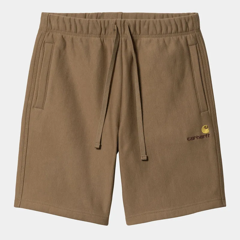 Carhartt WIP Herr American Script Träningsshorts - Buffalo