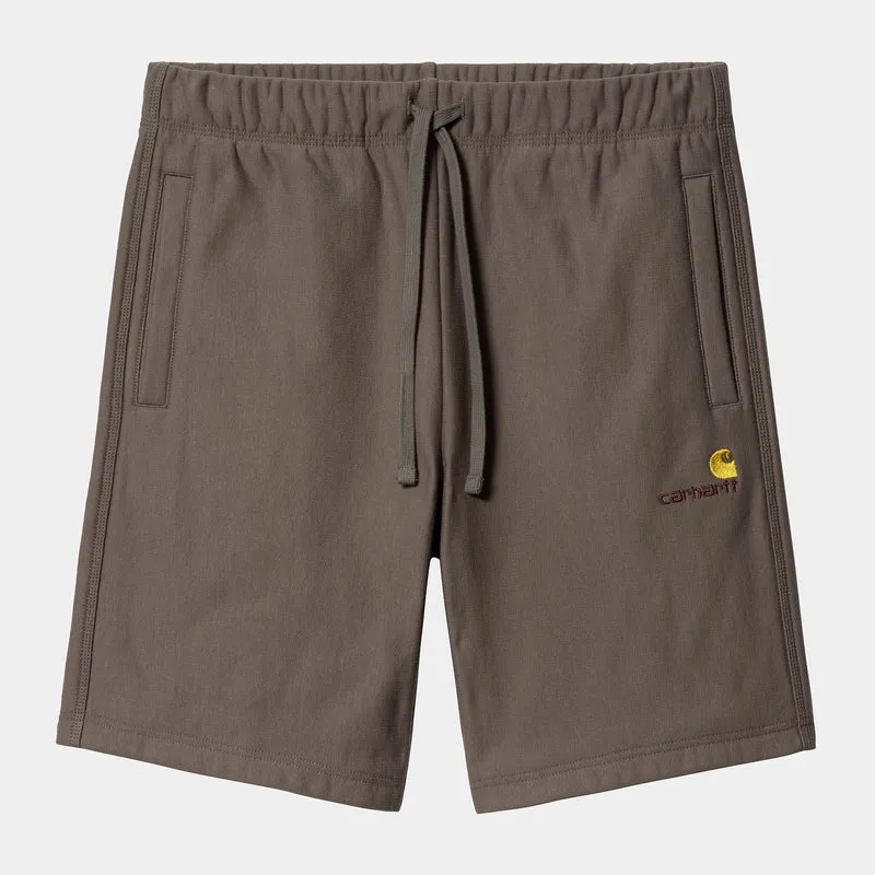 Carhartt WIP Herr American Script Träningsshorts - Teide