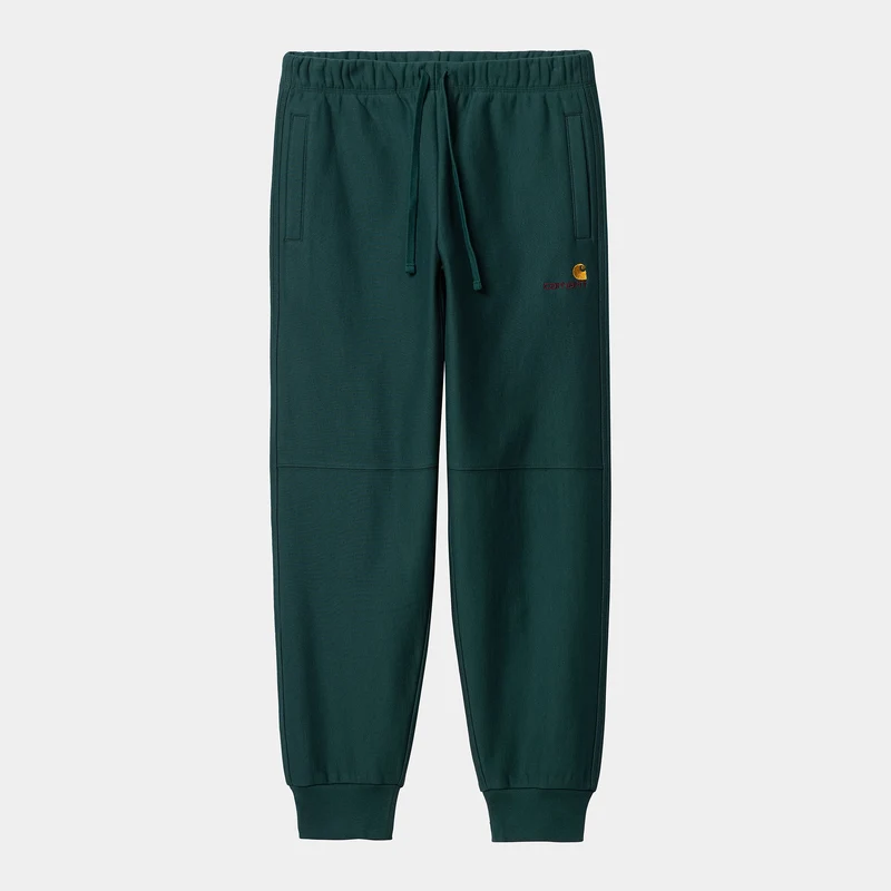 Carhartt WIP Herr American Script Joggingbyxor - Botaniska