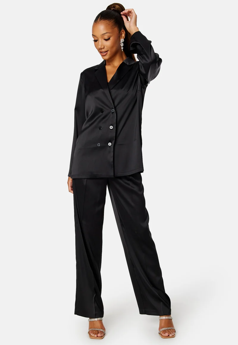 Chana satin blazer