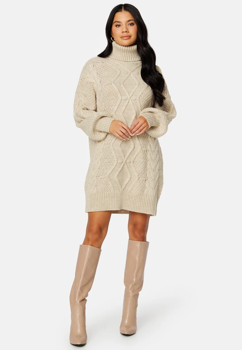 Kamma Cable Rollneck Tunic