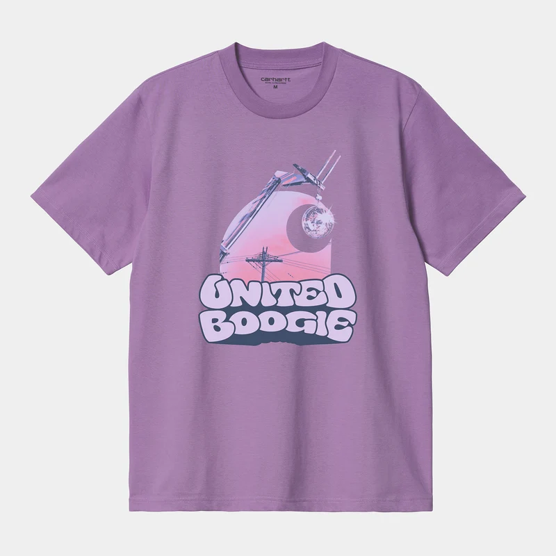 Carhartt WIP Herr United kortärmad T-shirt - Violanda